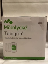 Molnlycke Tubigrip Size D Tubular Bandage 10M Box Natural 1x10m/10.9 Yards