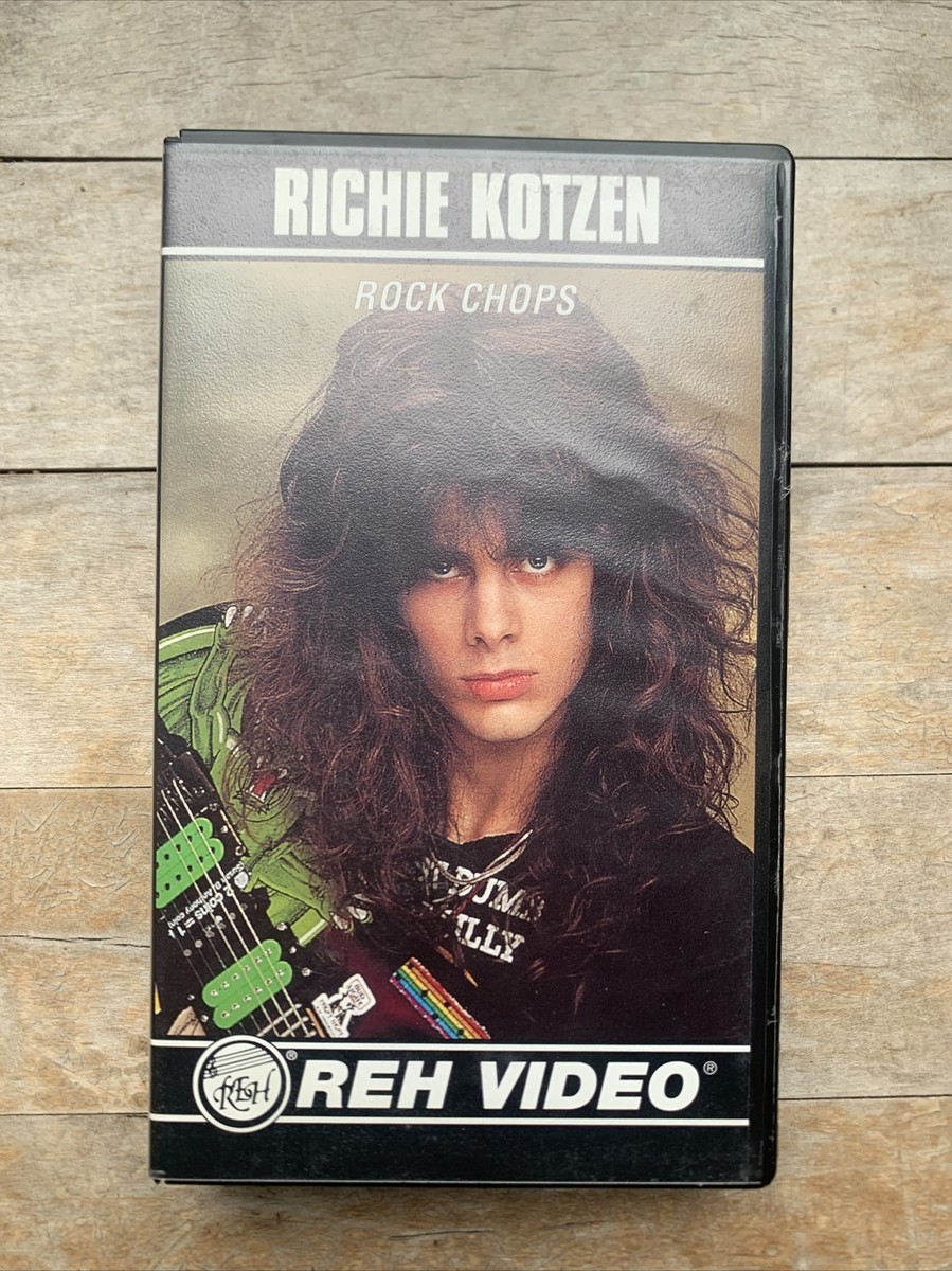 その他 Ritchie Kotzen Rock Chops VHS Ritchie Kotzen Rock Chops VHS