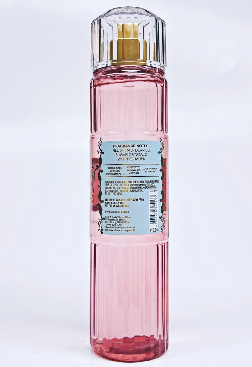 4 Bath & Body Works SWEETEST SONG Fragrance Mist Body Spray 8 oz