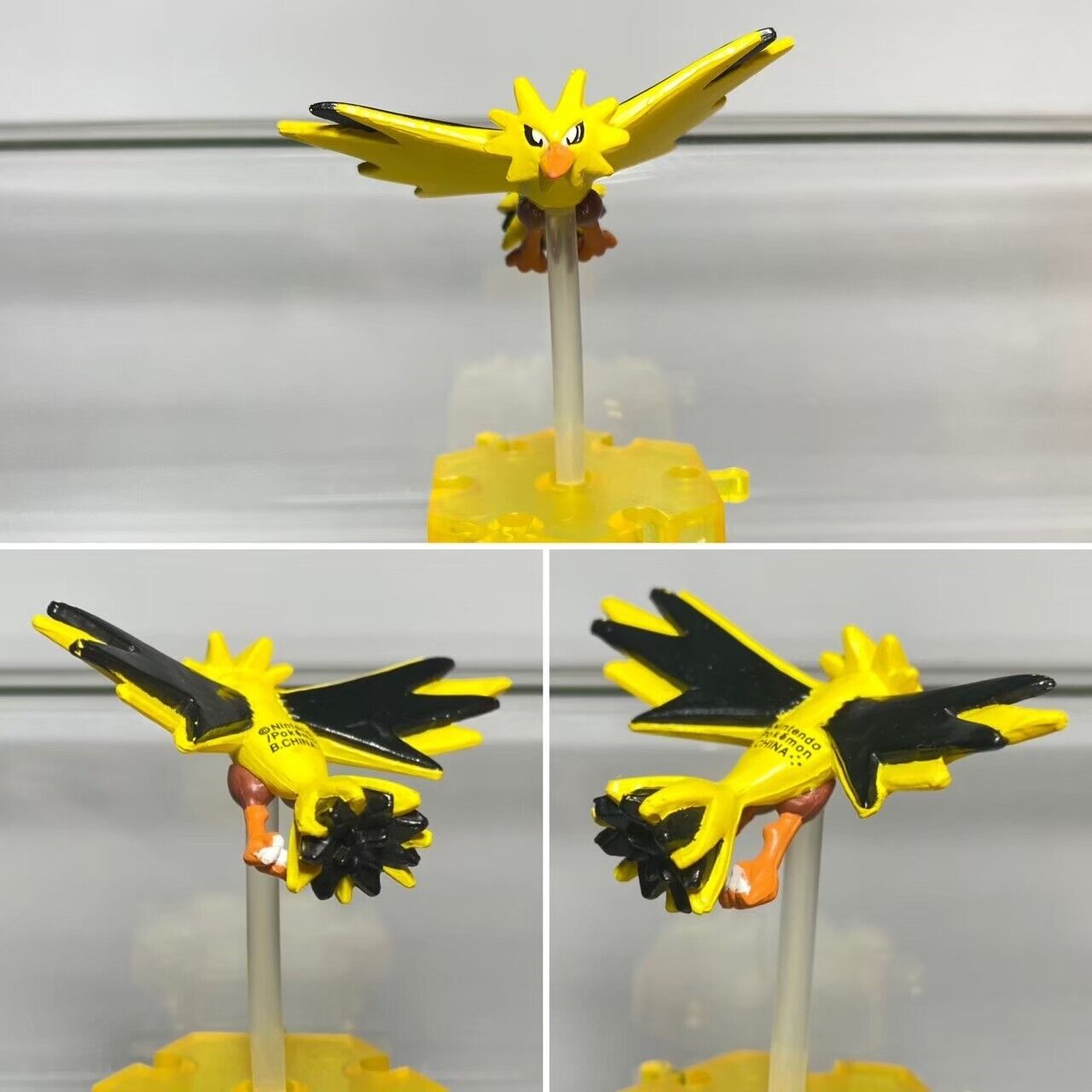 Bandai Pokemon Shokugan Legendary Bird Moltres Zapdos Articuno PVC Action  Figures Pokemon Go Anime Figurine Toys 3pcs/set - AliExpress