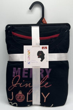 Women's Size M 8-10 JOYSPUN 2-Piece Pajama Set Christmas Sleepwear Pajamas