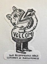 Volcom Sticker