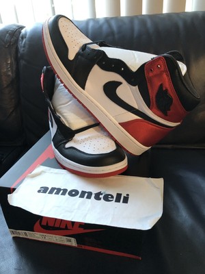 air jordan 1 satin black toe australia