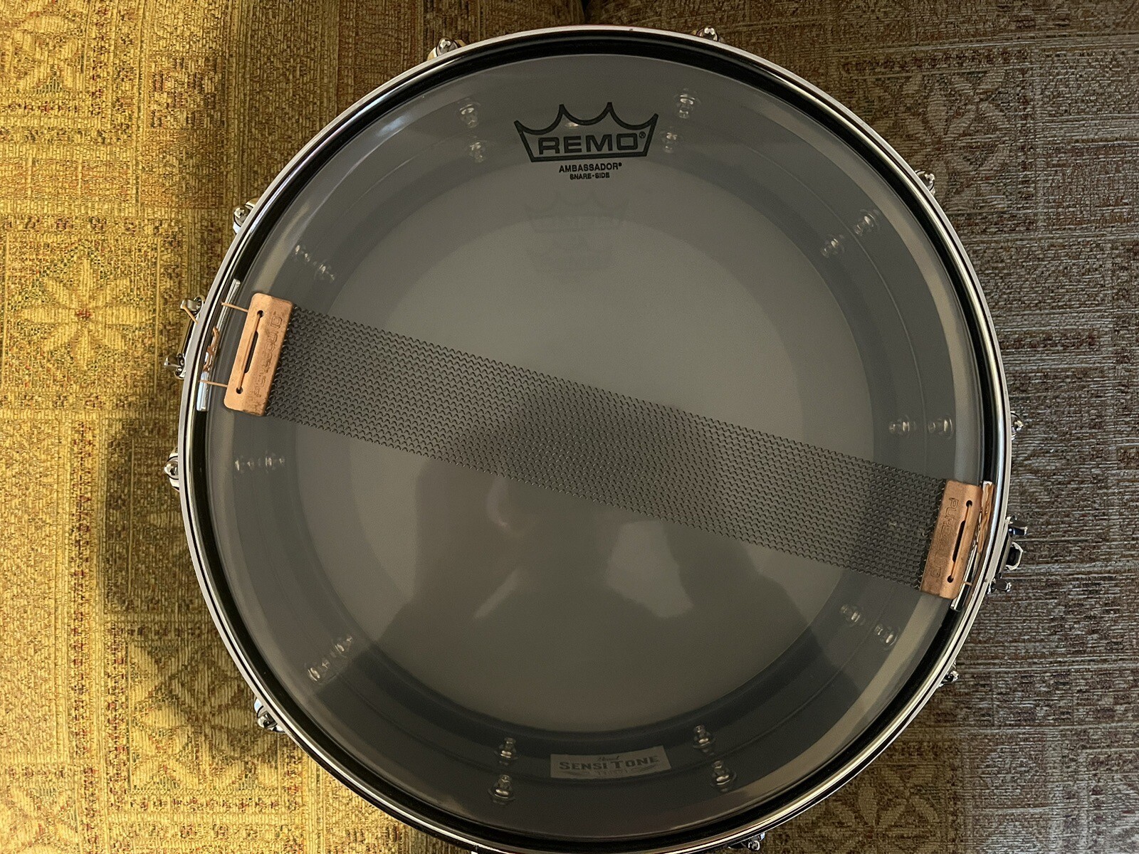 Pearl STA1450BR SensiTone 14x5" Beaded Brass Snare Drum eBay