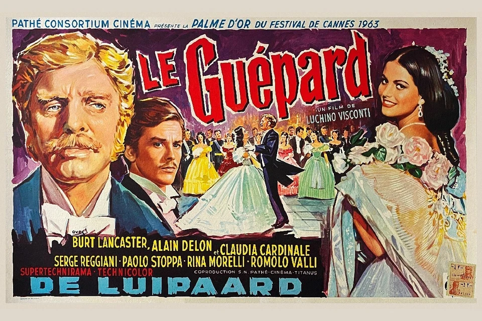 POSTERSANDCO LE GuéPARD FILM Rfvcb - POSTER HQ 40x60cm d'une AFFICHE CINéMA