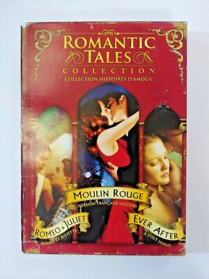 Romantic Tales Collection - Box Set (DVD, 2006, 3-Disc Set) Moulin Romeo Juliet