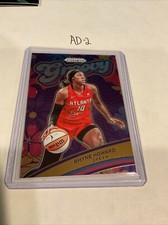 Rhyne Howard 2024 Panini Prizm WNBA New Groovy Insert #9 Atlanta Dream