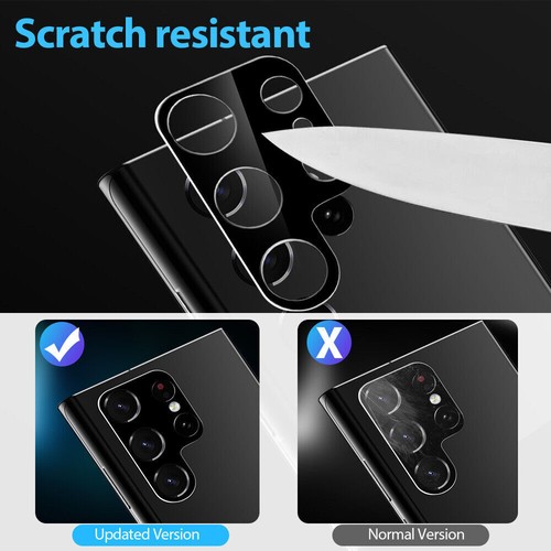 Housse de protection pour objectif en verre ultra trempé Samsung Galaxy S23 - Photo 3 sur 3