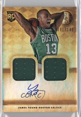 2014-15 Panini Gold Standard 91/149 James Young #242 Rookie Auto RC 2r7