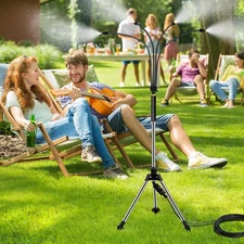 Standing Misters for Outside Patio BBQ,Portable Standing Misters Cooling System