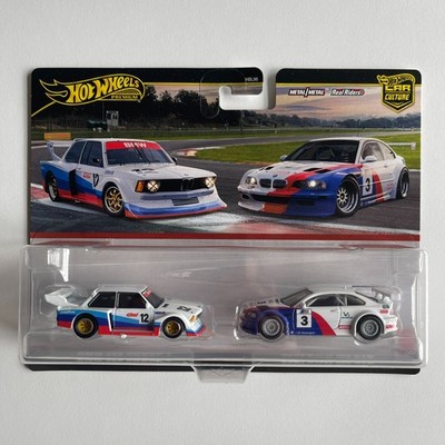 Hot Wheels Premium Twin 2er Pack BMW BMW 320 Group 5 2001 BMW M3 GTR E21 E46 Power