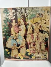 Vtg Corn Husk Doll Kit Hazels Kaboodles HK-35 Materials Book 1970's