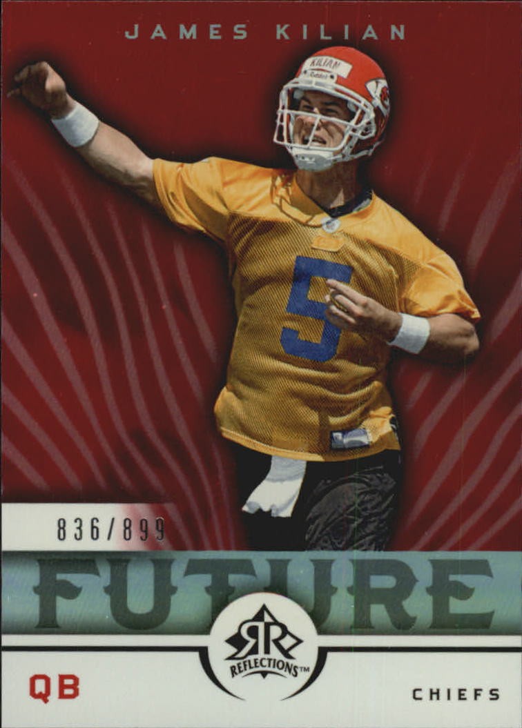 2005 Reflections Football Rookie Card RC Numbered Singles - You Choose