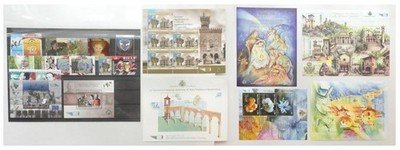 Collection Complète De Timbres San Marino 2017 - 23 Valeurs + 3 Feuillets, Neufs Non Oblitérés
