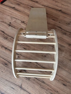 Holz Kletterbogen Mit Rutsche / Treppe Für Babys / Kleinkinder