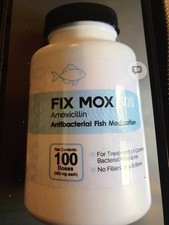 fish aquarium supplies For Sick Fish 500 mg 100 capsules sealed Read description