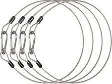 4 Pack Stage Light Safety Cables for Stage DJ Party Lights Thickened 1/8 Diamete