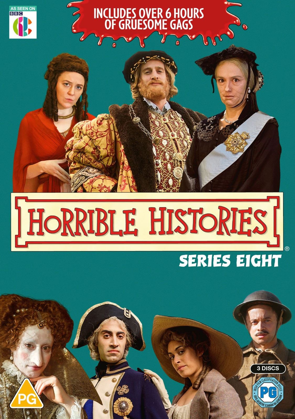 Horrible Histories: Series Eight [PG] DVD Box Set