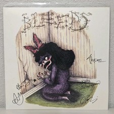WEDNESDAY Bleeds LP SIGNED 2026 tour band Eco Mix Vinyl Record