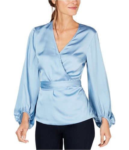 Camicetta in misto lino - Blu - DONNA | H&M IT
