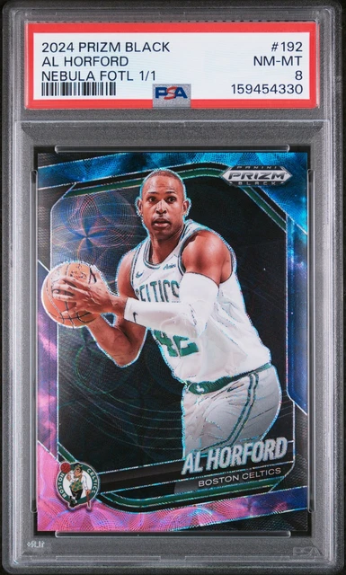 2024 Panini Prizm Black Nebula FOTL 1/1 #192 AL HORFORD 1/1 PSA 8
