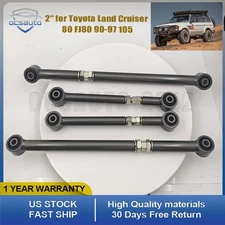 Adjustable Trailing Arm Lift Up 2" For Toyota Land Cruiser 80 FZJ80 1990-97 105