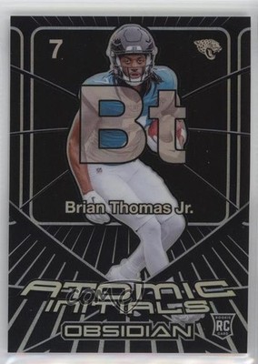 2024 Panini Obsidian Atomic Initials Brian Thomas Jr #20 Rookie RC 1oa8