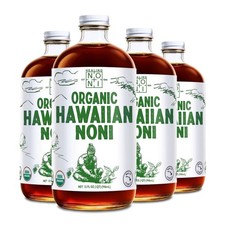 Healing Noni - Certified Organic Noni Juice - 4 x 32oz