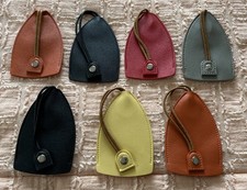 Protective Pull out Key Case, 7 Pack Leather Key Holder Organizer, Retractable