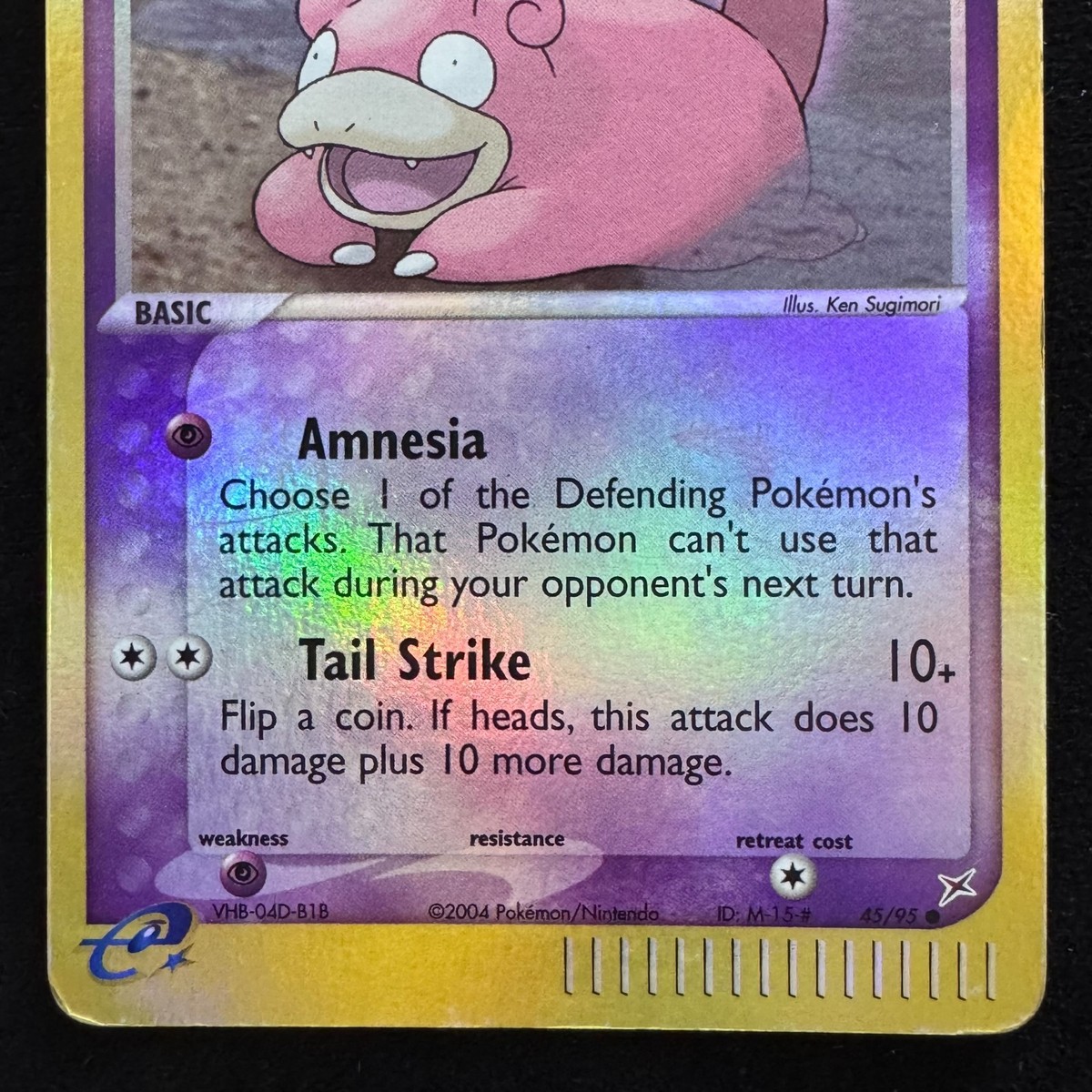 Pokémon TCG Slowpoke 45/95 Team Magma Vs Team Aqua Regular Reverse