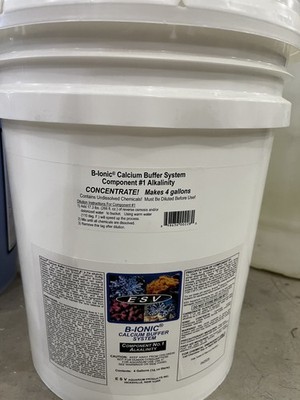 ESV B-Ionic Calcium Buffer System Component #1 Alkalinity Concentrate 4 Gallon