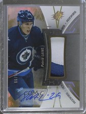 2016-17 SPx Rookies Gold Patch Auto 91/99 Patrik Laine #R-PL Patch Auto 3oq