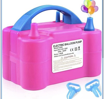 Electric Balloon Pump, Portable Blower Machine Inflator Air Pump 110V 600W