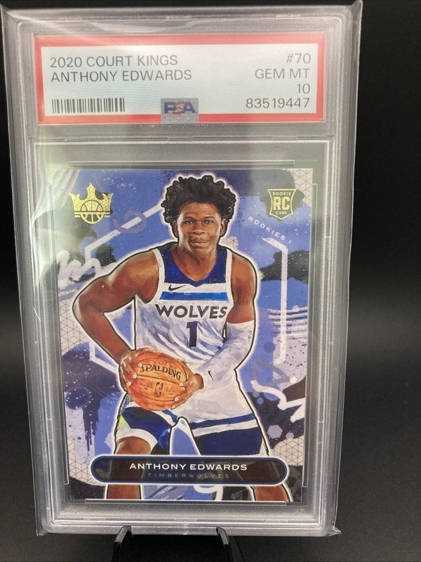 2020-21 Panini Court Kings - Rookies I Anthony Edwards #70 (RC)