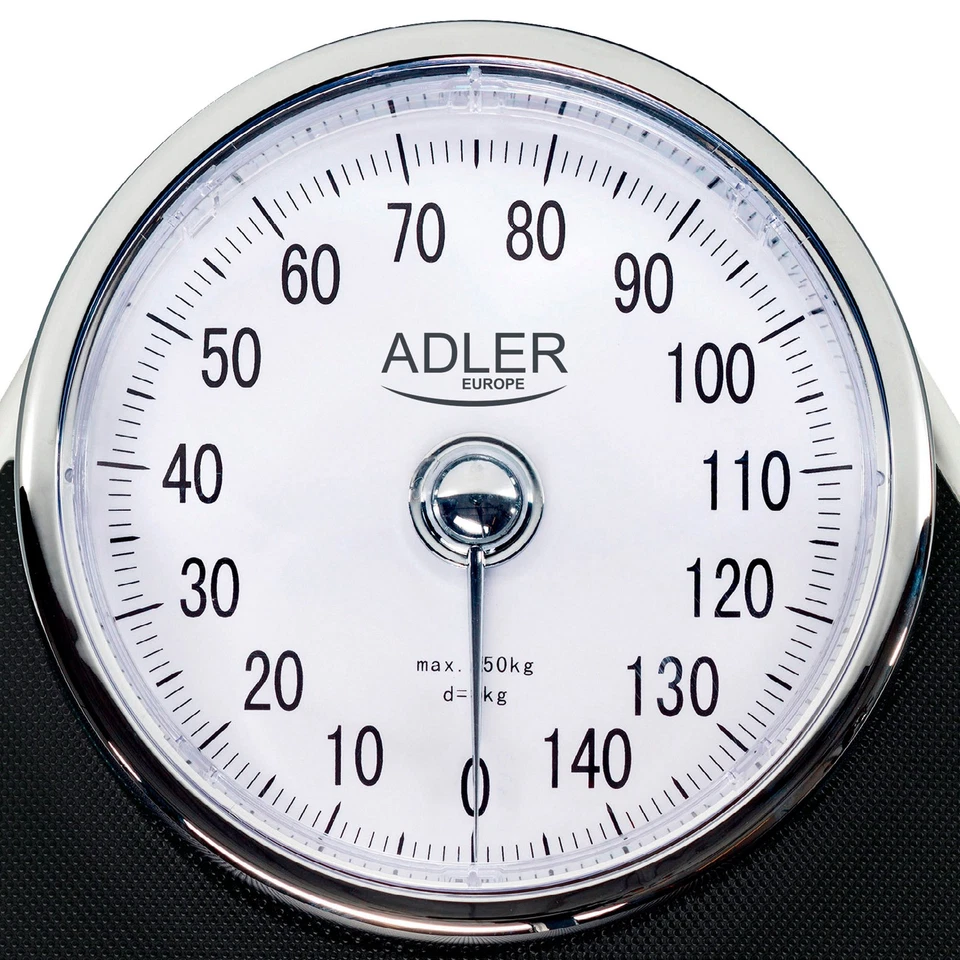 Pèse-personne Analogique, Mécanique 150kg, Précision, Antidérapante, Sans Piles - Photo 3/4