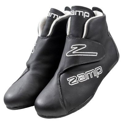 Zamp RS006C0108, ZR-Drag Auto Racing Shoes, Black, Size 8, SFI 3.3/20