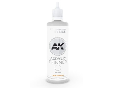 AK INTERACTIVE Diluant acrylique Thinner 100 ml - AK INTERACTIVE AK11500