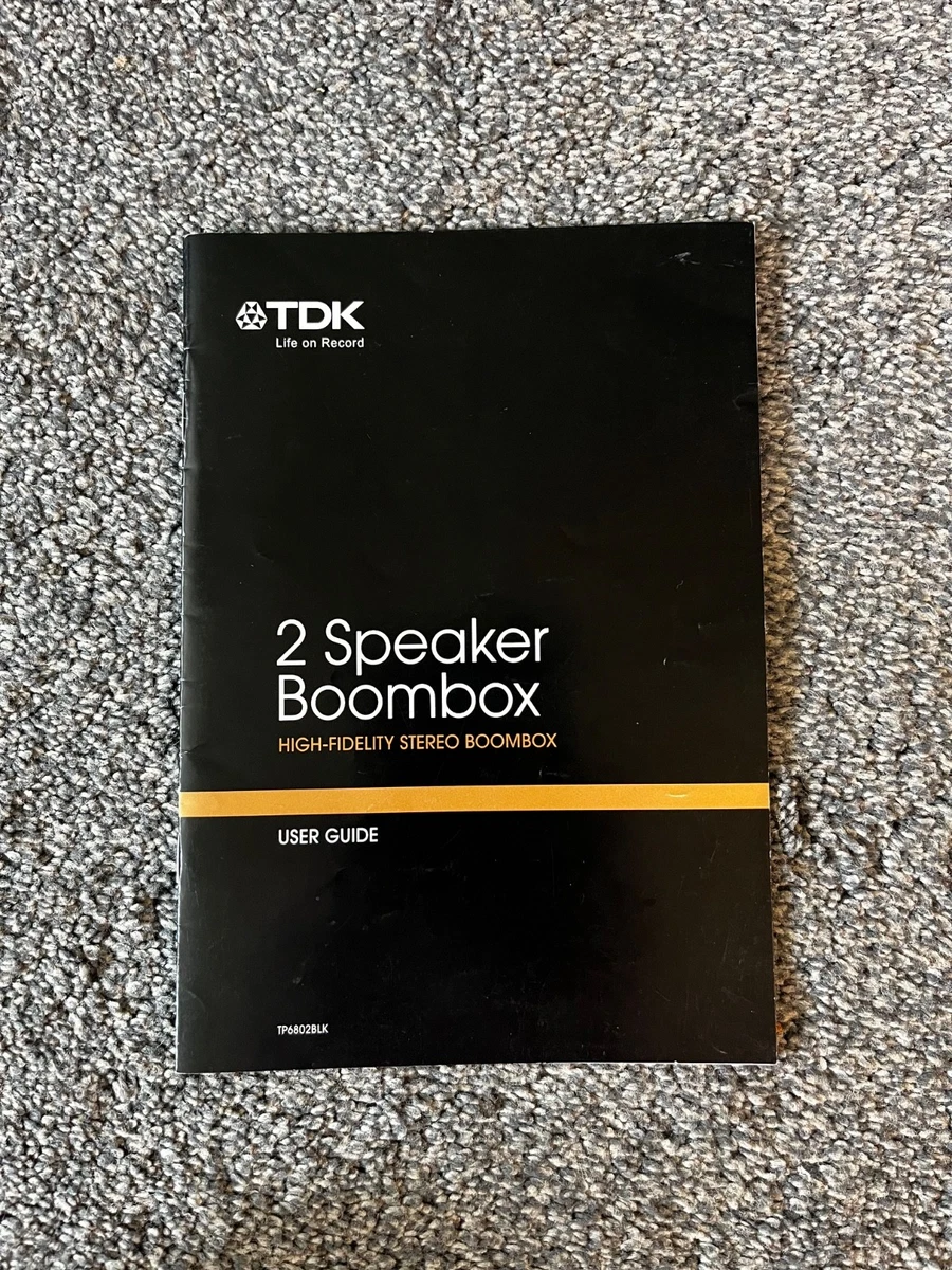 Preços baixos em TDK Aparelhos de Som e Boombox portáteis | eBay