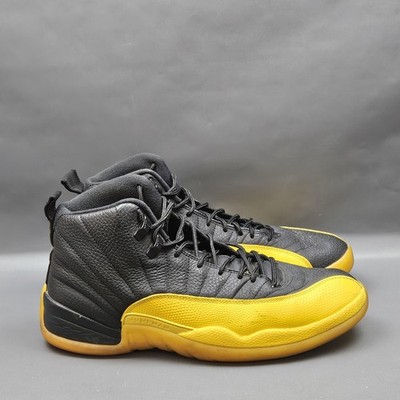 jordan 12 retro black and university gold