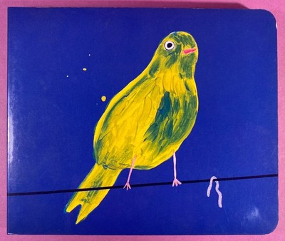 David Shrigley - Yellow Bird with Worm - Boardbook - 2003 - EO