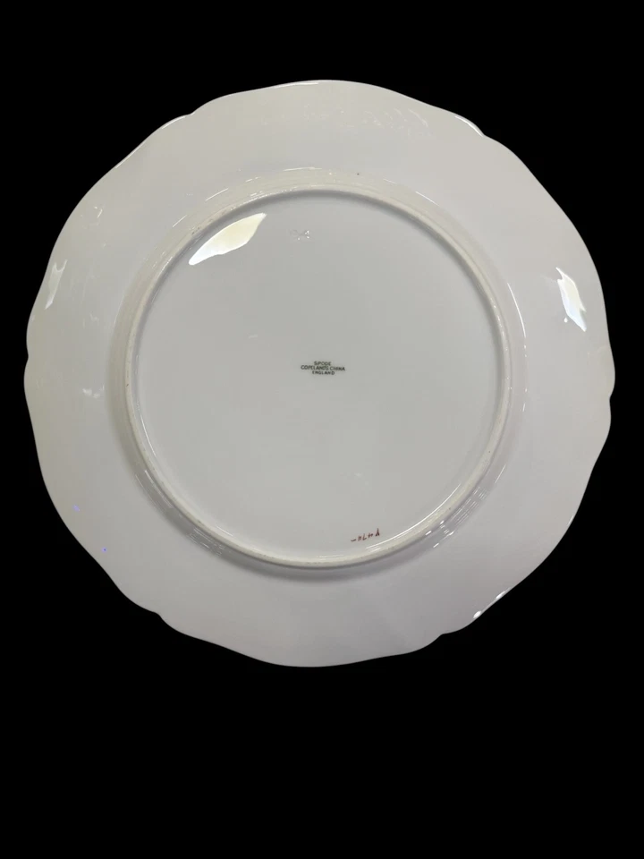 SPODE PORCELAIN ENGLISH NEOCLASSICAL DINNER PLATES SET OF 12 - Image 2 of 4