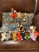 McDonald's Ty Teenie Beanie Babies 1990  s Lot of 22 18 Open - 4 New In Bag 
