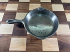 Wagner Ware Sidney O 4½" Cast Iron Nickel Plated Toy or Sample Skillet