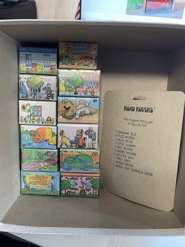 Vintage Hallmark Road Rovers Diecast Cars Complete Set Hand Painted Toy ...