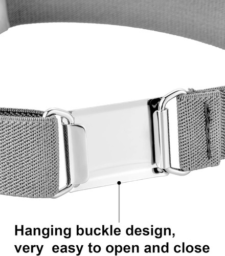 Tatuo 4 Pieces Kids Buckle Belt Kid Adjustable Elastic Boy Stretch Belt... - Picture 2 of 7