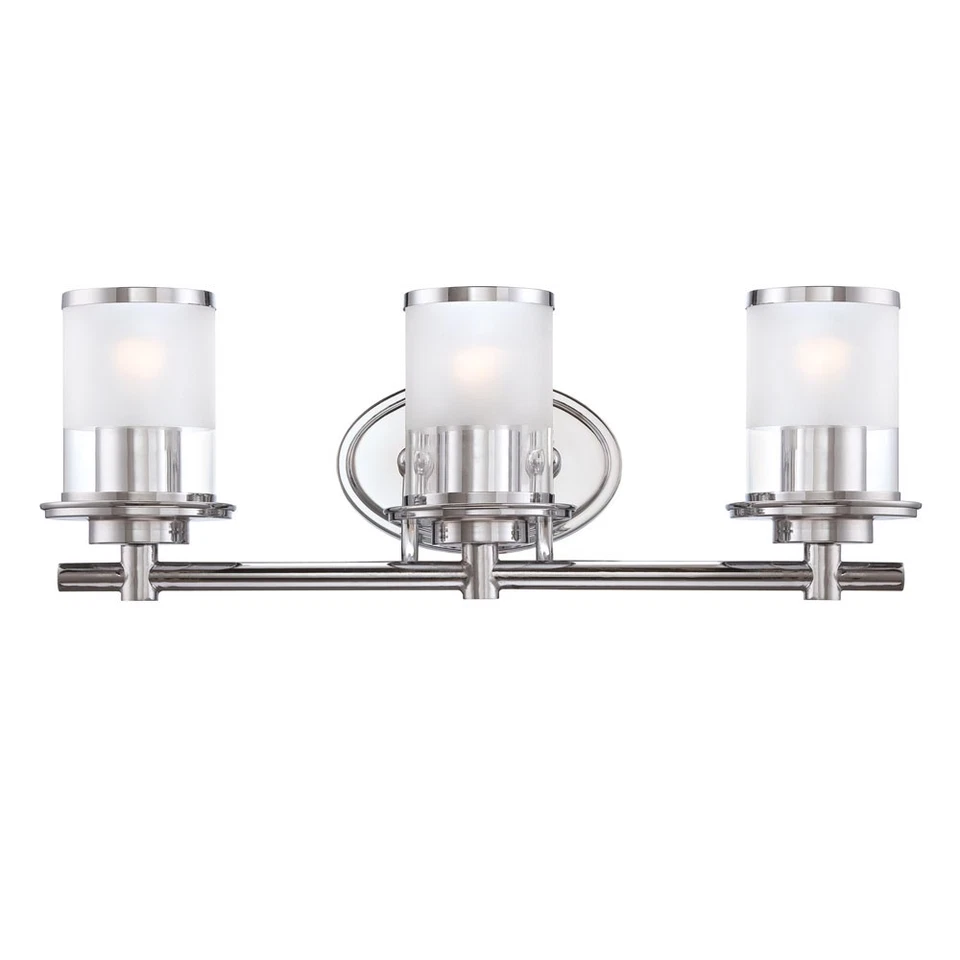 Tocador de baño Designers Fountain 6693 Essence 3 luces 23"W - latón Foto 4 de 4