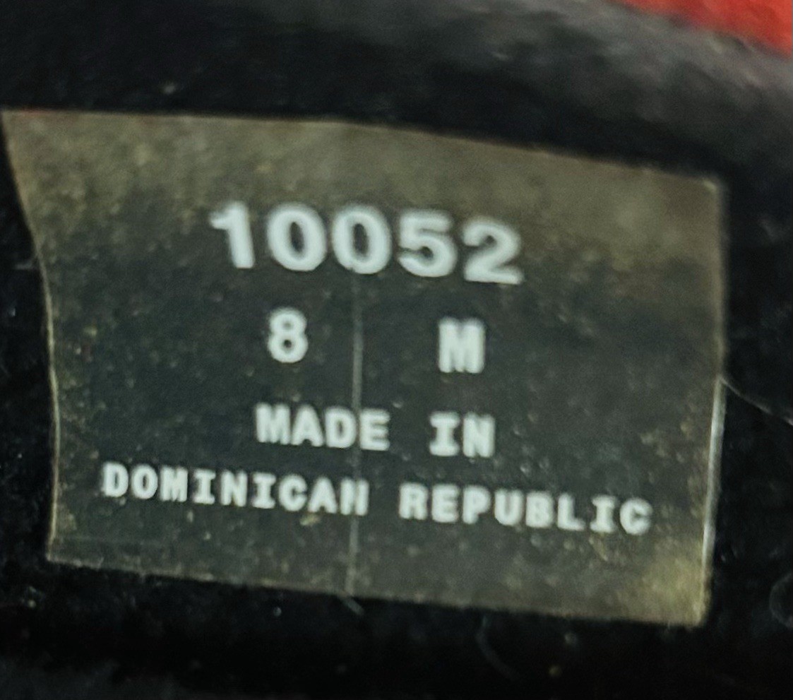 SAOLA Alabama Crimson Tide BAMA Hush Puppies pantofole punta chiusa suola in gomma taglia 8