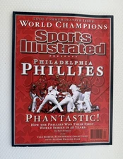 PHILLIES 2008 WORLD SERIES CHAMPIONS COMMEMORATIVE SPORTS ILLUSTRATED SI ISSUE