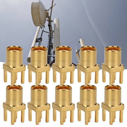 Connecteur MMCX 10 Pièces Soudure De Connecteur Femelle OFC 4 Broches - Afbeelding 4 van 12