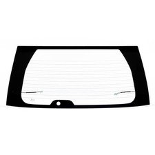 Heckscheibe heizbar wischerloch grün für Nissan X-Trail 2007-2014 Heckfenster